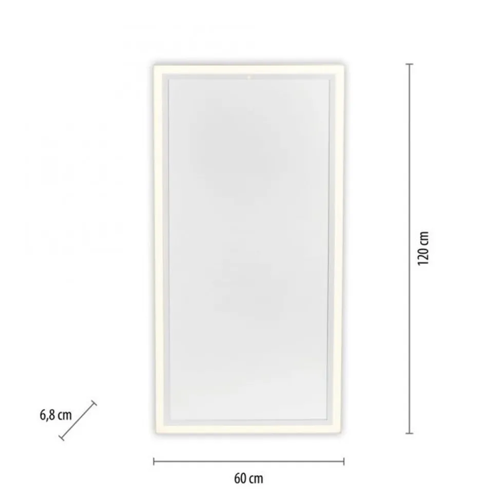 LED Deckenlampe dimmbar Infrarot Heizung L:120 cm 43 W