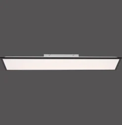 LED Deckenlampe dimmbar Schwarz Fernbedienung 4370 lm