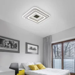 LED Deckenlampe Dimmer Fernbedienung 6500 lm Nachtlicht