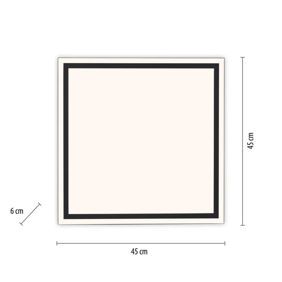 LED Deckenlampe Fernbedienung 2700-5000 K 45 cm dimmbar