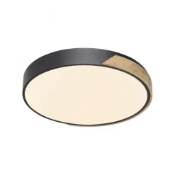 LED Deckenlampe Holz Metall Ø51 cm 35 W 3800 lm dimmbar