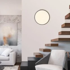 LED Deckenlampe Holz Metall Ø51 cm 35 W 3800 lm dimmbar