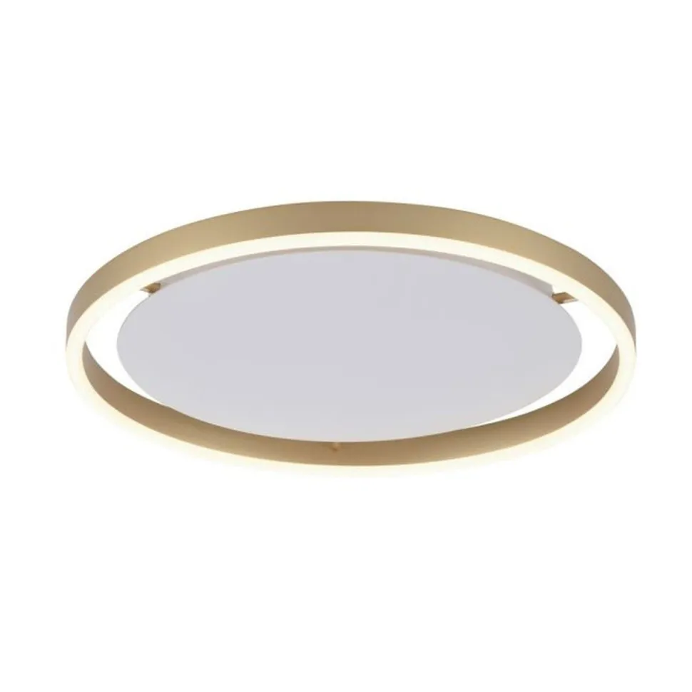 LED Deckenlampe Metall Ø39,3 cm 20 W dimmbar in Messing