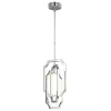 LED Deckenlampe Metall in Nickel Modern Esszimmer