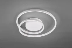 LED Deckenlampe Metall Weiß 2500 lm B:39 cm Spirale