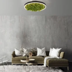 LED Deckenlampe Moos Schwarz 3000 K 2650 lm dimmbar