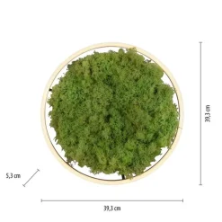 LED Deckenlampe Moos Schwarz 3000 K 2650 lm dimmbar