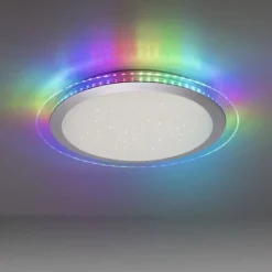 LED Deckenlampe Rainbow RGB Dimmer Ø45 cm Fernbedienung