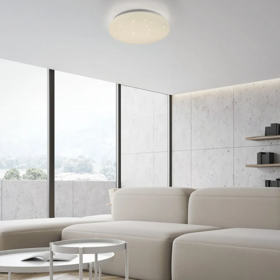 LED Deckenlampe Sternenhimmel Ø26 cm 4000 K neutralweiß