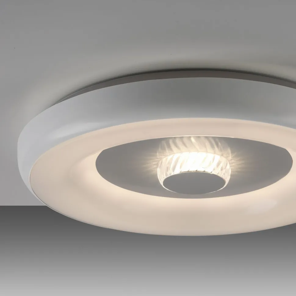 LED Deckenlampe Weiß RGB Beleuchtung mit Ø39 cm 2200 lm