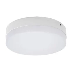 LED Deckenlampe Weiß rund D: 22 cm 4000 K 2780 lm