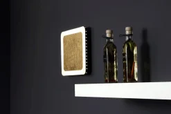 LED Deckenleuchte Aluminium Gold Schwarz 3000 K B:25 cm