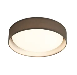 LED Deckenleuchte blendarm Ø50 cm rund Stoff 1652 lm