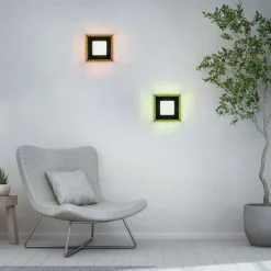 LED Deckenleuchte dimmbar RBG Farbwechsel Fernbedienung