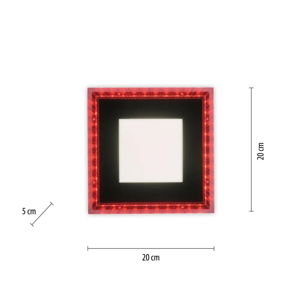 LED Deckenleuchte dimmbar RBG Farbwechsel Fernbedienung