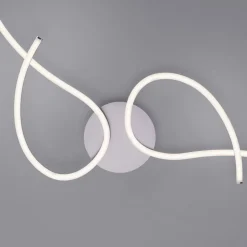 LED Deckenleuchte flexibel Stahl Metall warmweiß 14 W