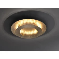 LED Deckenleuchte in Blattgold Metall 2270 lm Ø40 cm