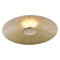 LED Deckenleuchte Metall dimmbar in Blattgold 3000 K