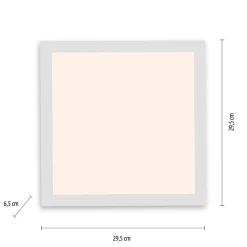 LED Deckenleuchte mit Bewegungsmelder B:29,5 cm 4000 K