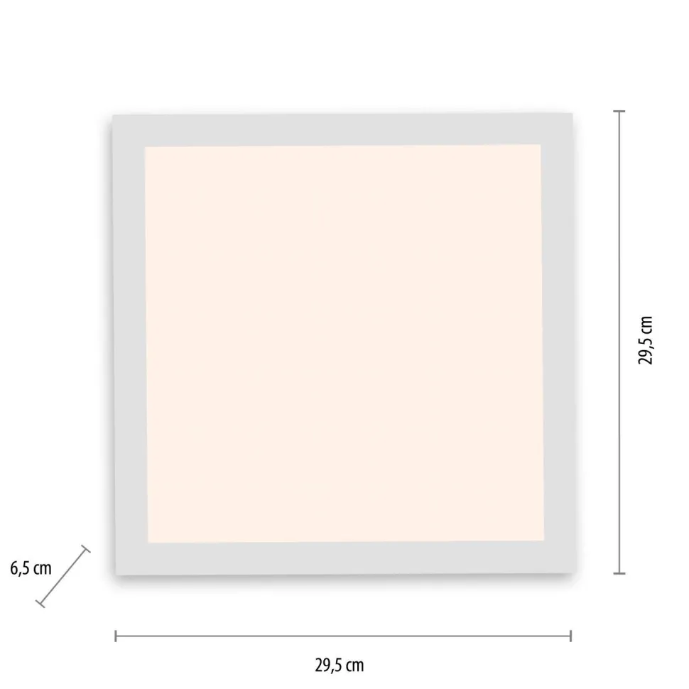 LED Deckenleuchte mit Bewegungsmelder B:29,5 cm 4000 K