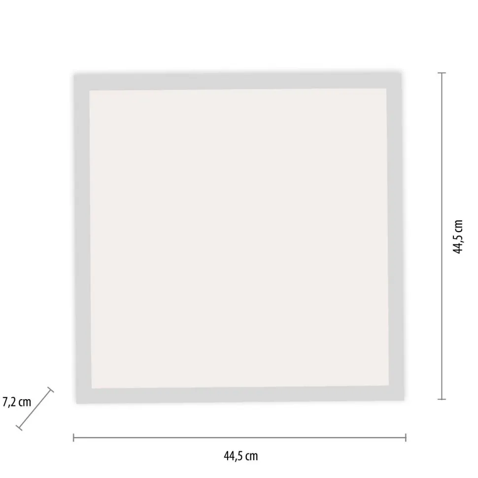 LED Deckenleuchte mit Bewegungsmelder L:44,5 cm 2100 lm