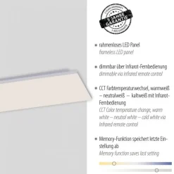 LED Deckenleuchte mit Fernbedienung dimmbar 2700-5000 K