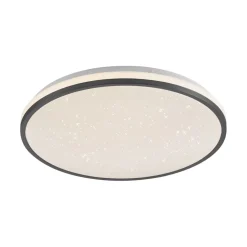 LED Deckenleuchte Nachthimmel Schwarz 3000 K dimmbar