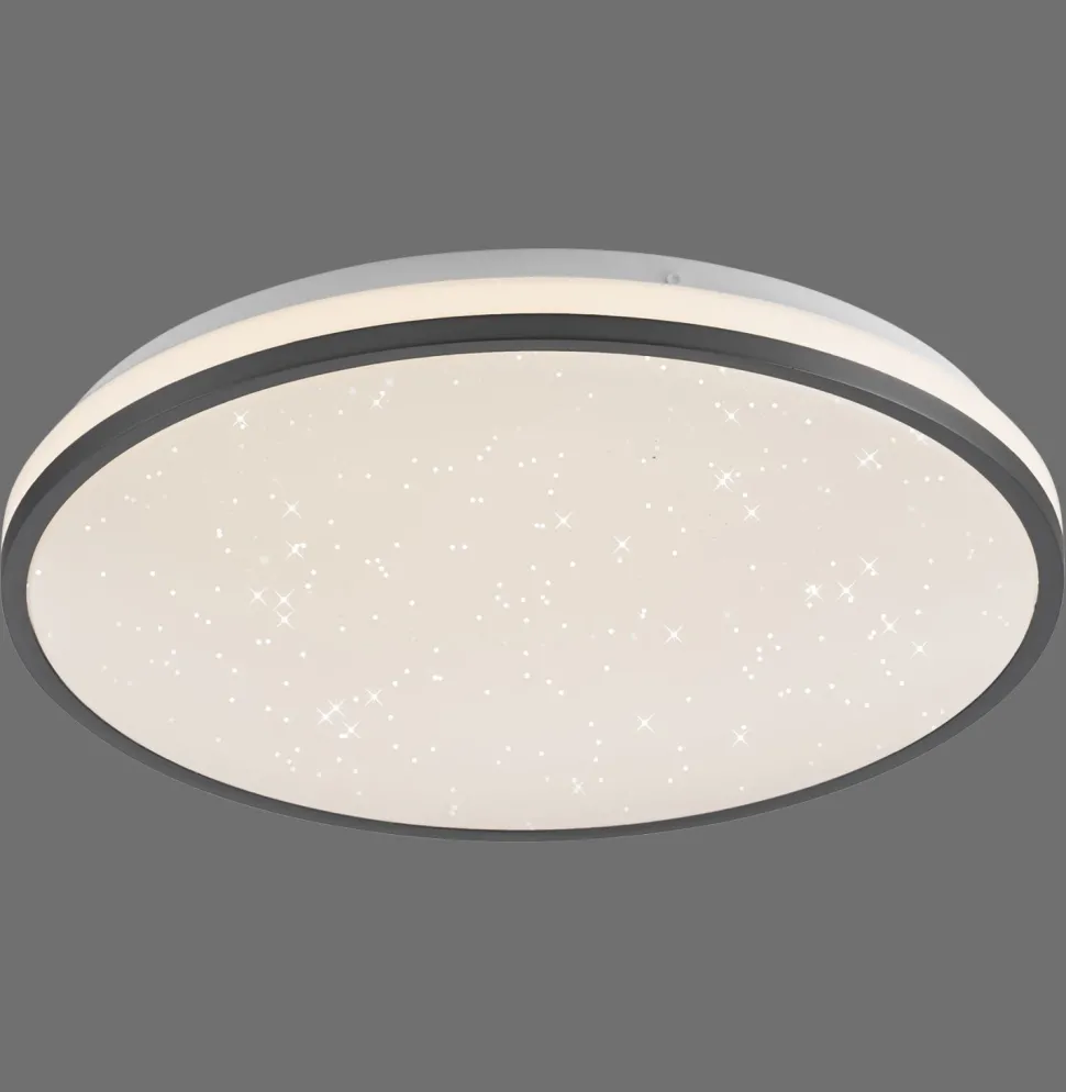 LED Deckenleuchte Nachthimmel Schwarz 3000 K dimmbar