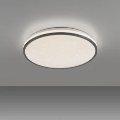 LED Deckenleuchte Nachthimmel Schwarz 3000 K dimmbar