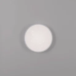 LED Deckenleuchte Sternenhimmel Silber 1380 lm dimmbar