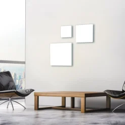 LED Deckenleuchte Weiß Dimmer 20 W Fernbedienung