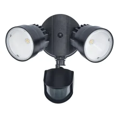 LED Deckenspot Sensor verstellbar IP54 Schwarz 5000 K