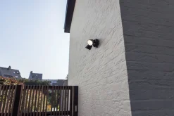 LED Deckenspot verstellbar IP54 Schwarz 4000 K L:25 cm