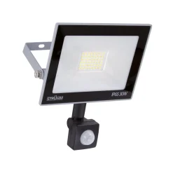 LED Flutlichtstrahler mit Bewegungsmelder 6200 K 2600 lm IP65