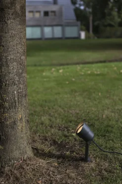 LED Gartenstrahler Aluminium verstellbar Erdspieß IP54