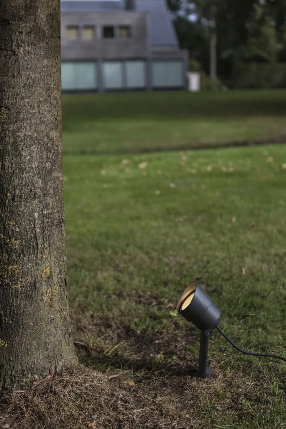 LED Gartenstrahler Aluminium verstellbar Erdspieß IP54