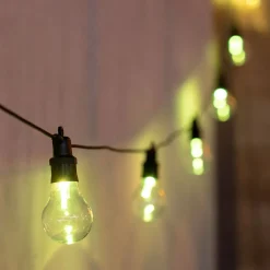 LED Girlande außen Farbwechsel Fernbedienung Stecker 5m