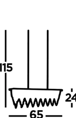 LED Hängelampe Kristall B: 65 cm 4000 K Chrom Klar