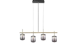 LED Hängelampe Modern in Bronze Schwarz 24W 4000K