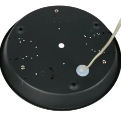 LED Hängelampe rund Schwarz B:60 cm 50 W 2700 K elegant