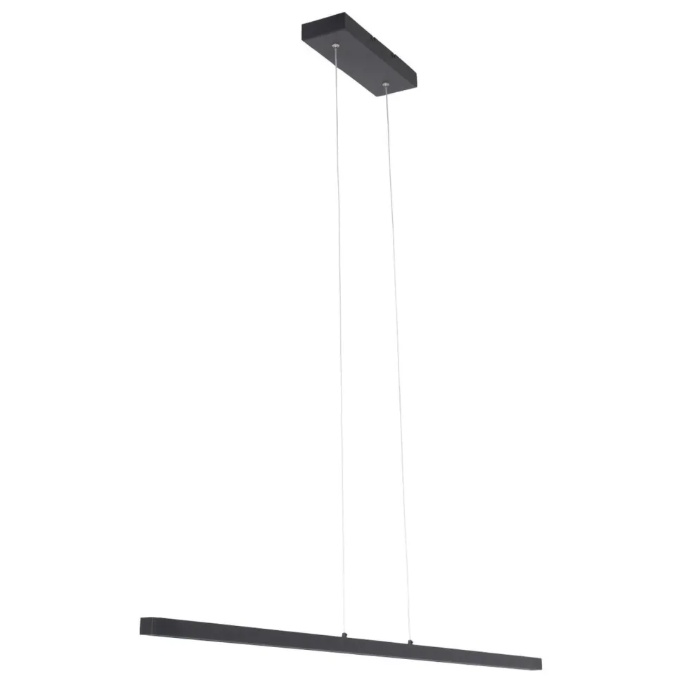 LED Hängelampe Schwarz L:114 cm 20 W 2700 K Modern