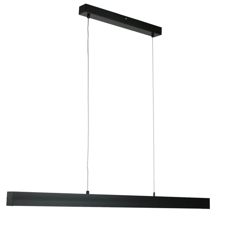 LED Hängeleuchte Metall Schwarz B: 100 cm 27W