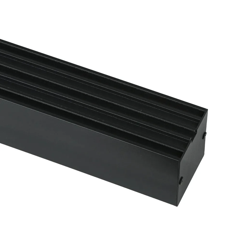 LED Hängeleuchte Metall Schwarz B: 100 cm 27W