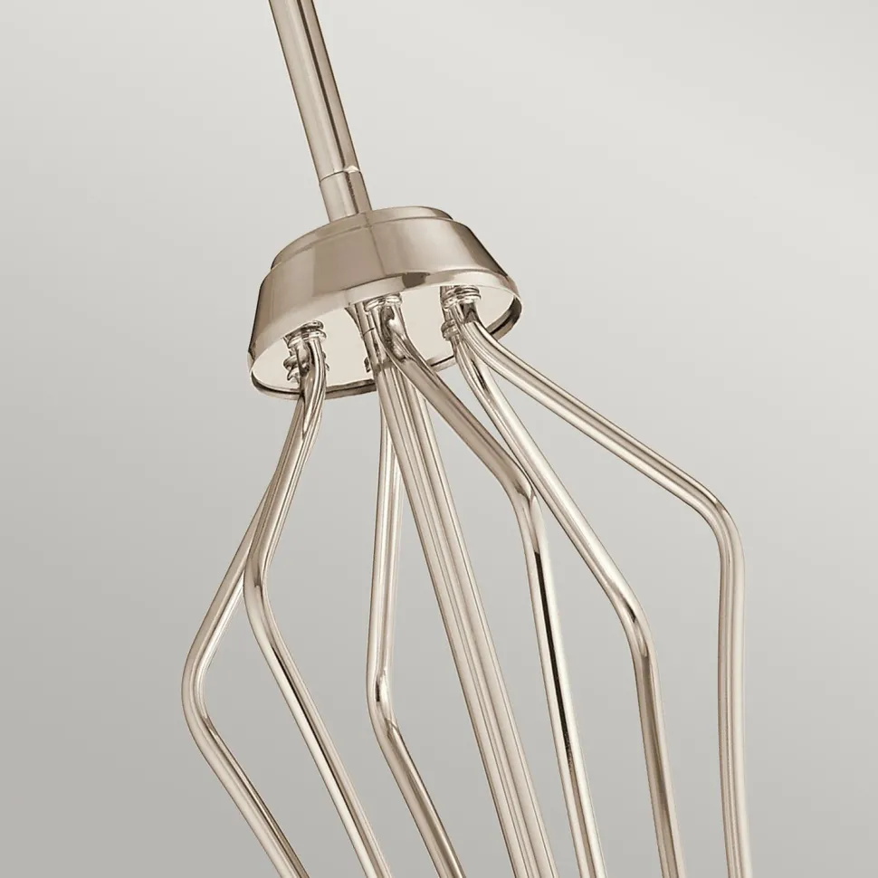 LED Kronleuchter Glas Metall IP44 B: 71,1 cm Bad Wohnzimmer