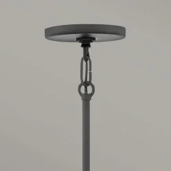 LED Kronleuchter Schwarz Gold Weiß Ø 91,4 cm verstellbare Höhe