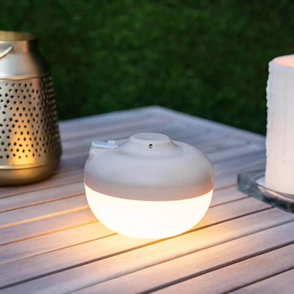 LED Leuchtmittel Akku Haken Magnet 2700 K dimmbar USB Solar CHERRY