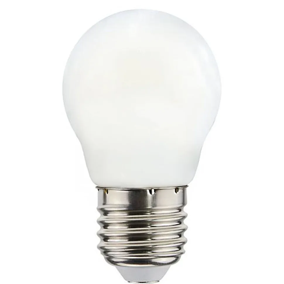 LED Leuchtmittel E27 2700 K 470 lm rund - LM128
