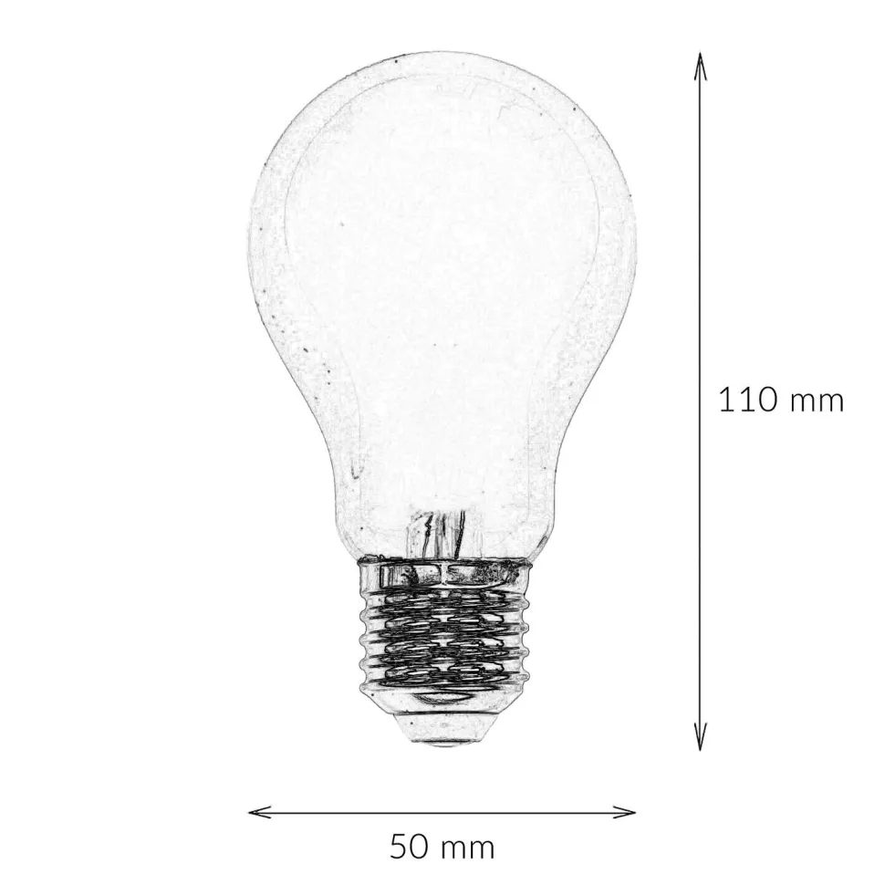 LED Leuchtmittel E27 2700 K 800 lm 7W Dimmbar - LM10046