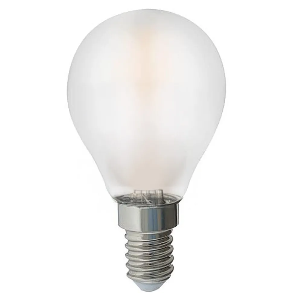 LED Leuchtmittel E14 2700 K 470 lm rund - LM129