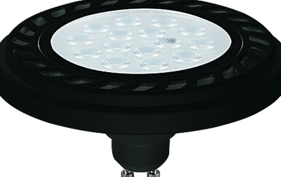 LED Leuchtmittel GU10 ES111 Schwarz 9W 3000K 810lm klar - NO9343
